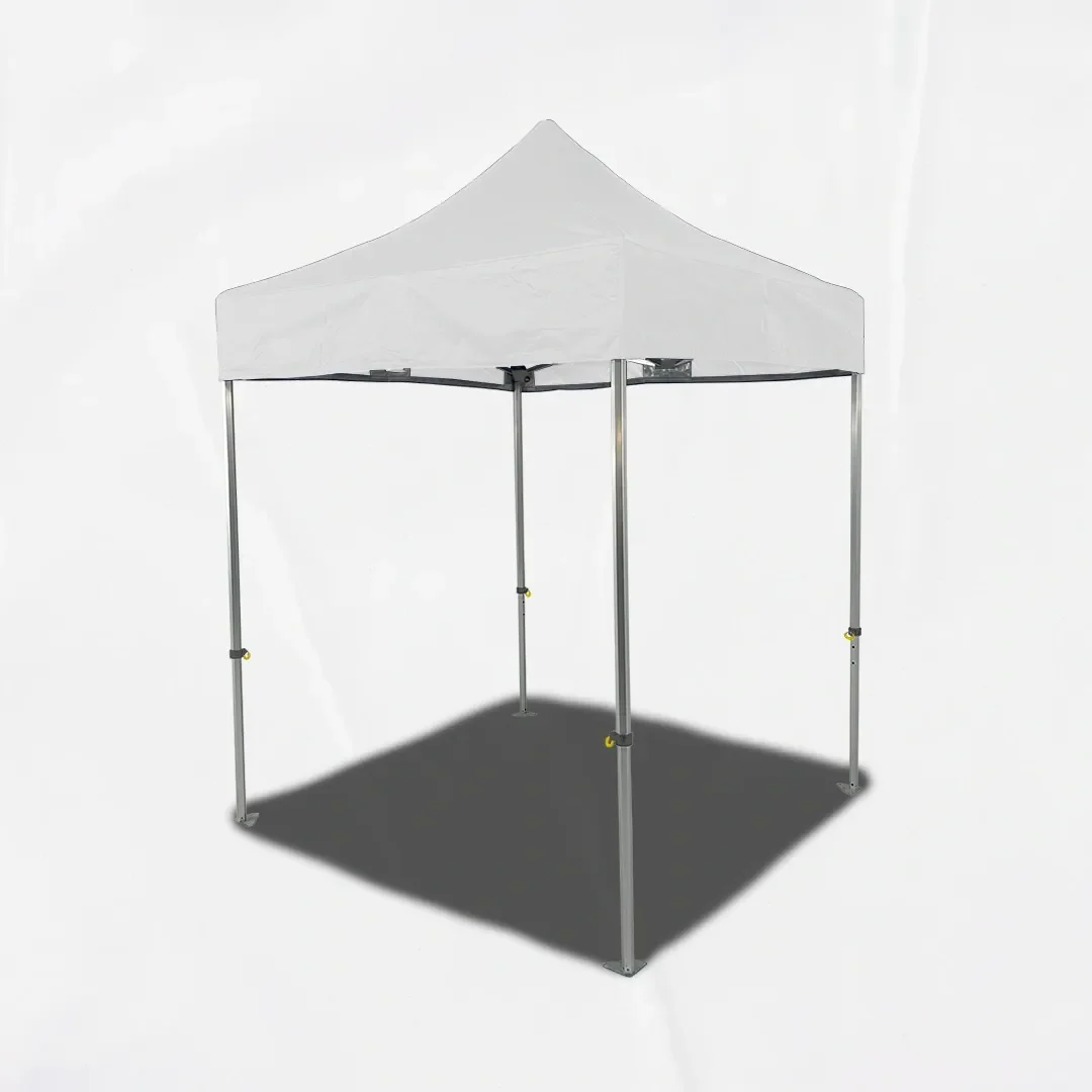 Carpa Plegable 2x2 m, Gama ELITE 57mm, Sin laterales, blanco