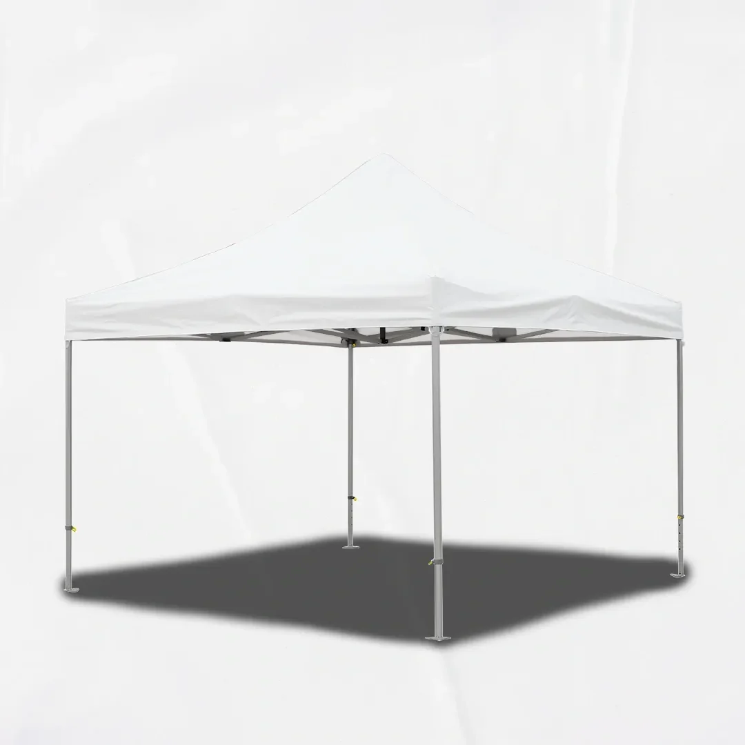 Carpa Plegable 4x4 m, Gama ELITE 57mm, Sin laterales, blanco