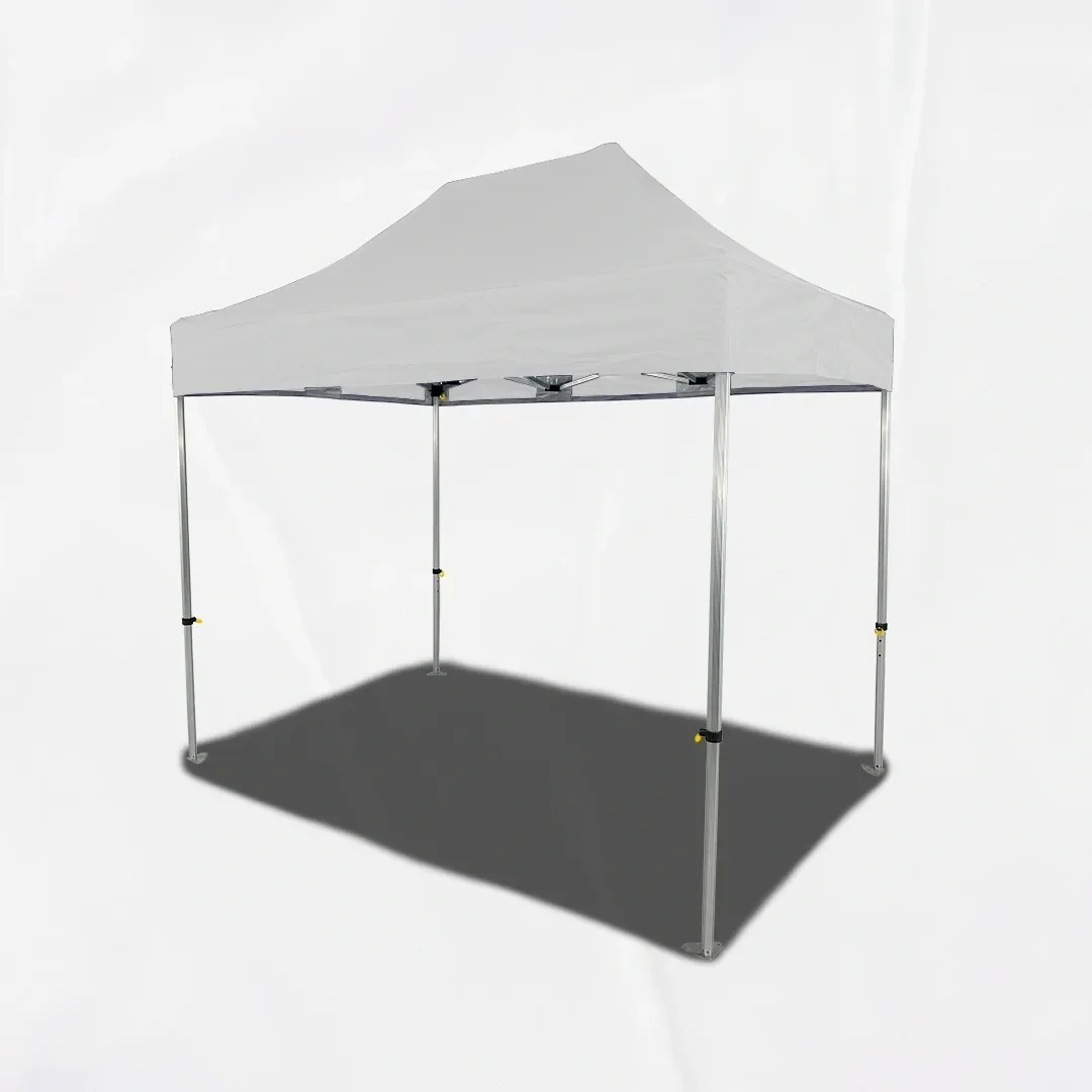 Carpa Plegable 3x2 m, Gama PLUS 45mm, Sin laterales, blanco