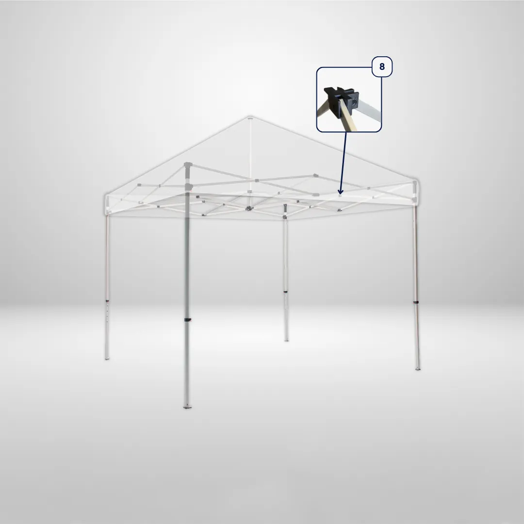 Pieza de repuesto Nº 8 para carpa plegable - Gama ECO