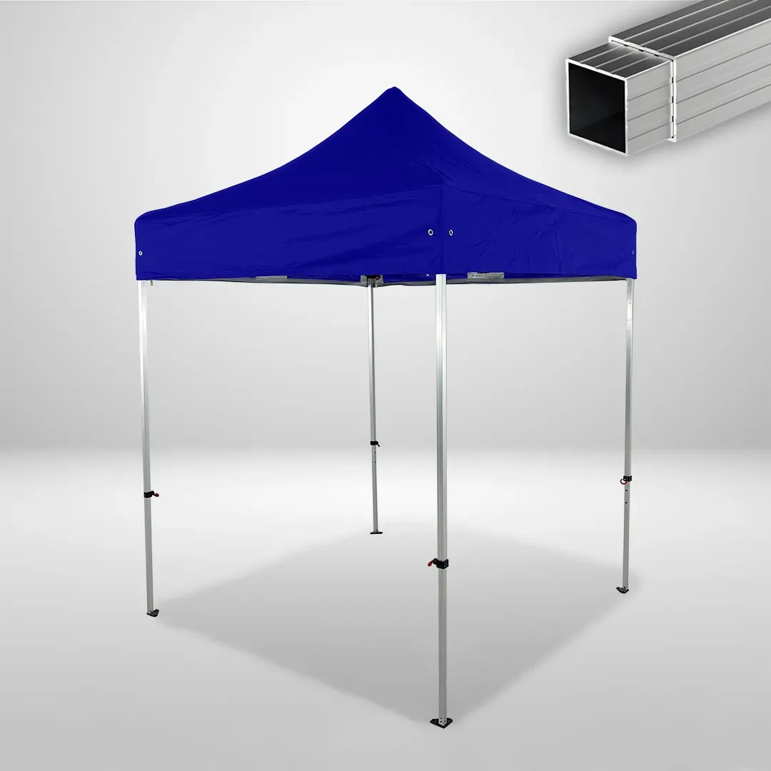 Carpa Plegable 2x2 m, Gama ECO 32mm, Sin laterales, azul 1 Carpa Plegable 2x2 m, Gama ECO 32mm, Sin laterales, azul