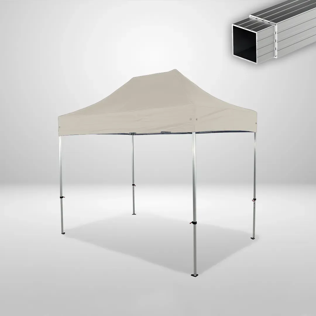 Carpa Plegable 3x2 m, Gama ECO 32mm, Sin laterales, beige 1 Carpa Plegable 3x2 m, Gama ECO 32mm, Sin laterales, beige