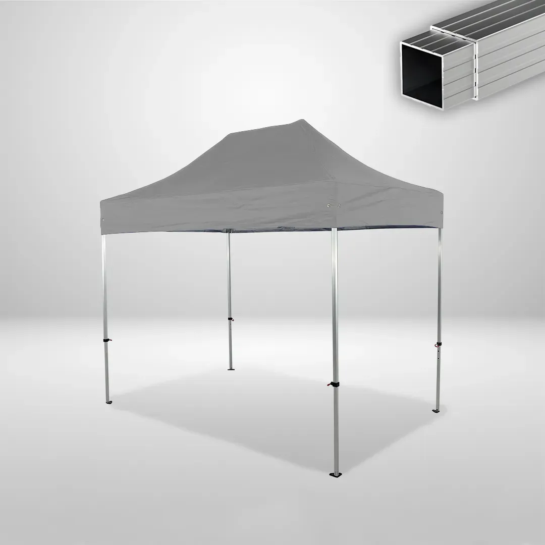 Carpa Plegable 3x2 m, Gama ECO 32mm, Sin laterales, gris 1 Carpa Plegable 3x2 m, Gama ECO 32mm, Sin laterales, gris
