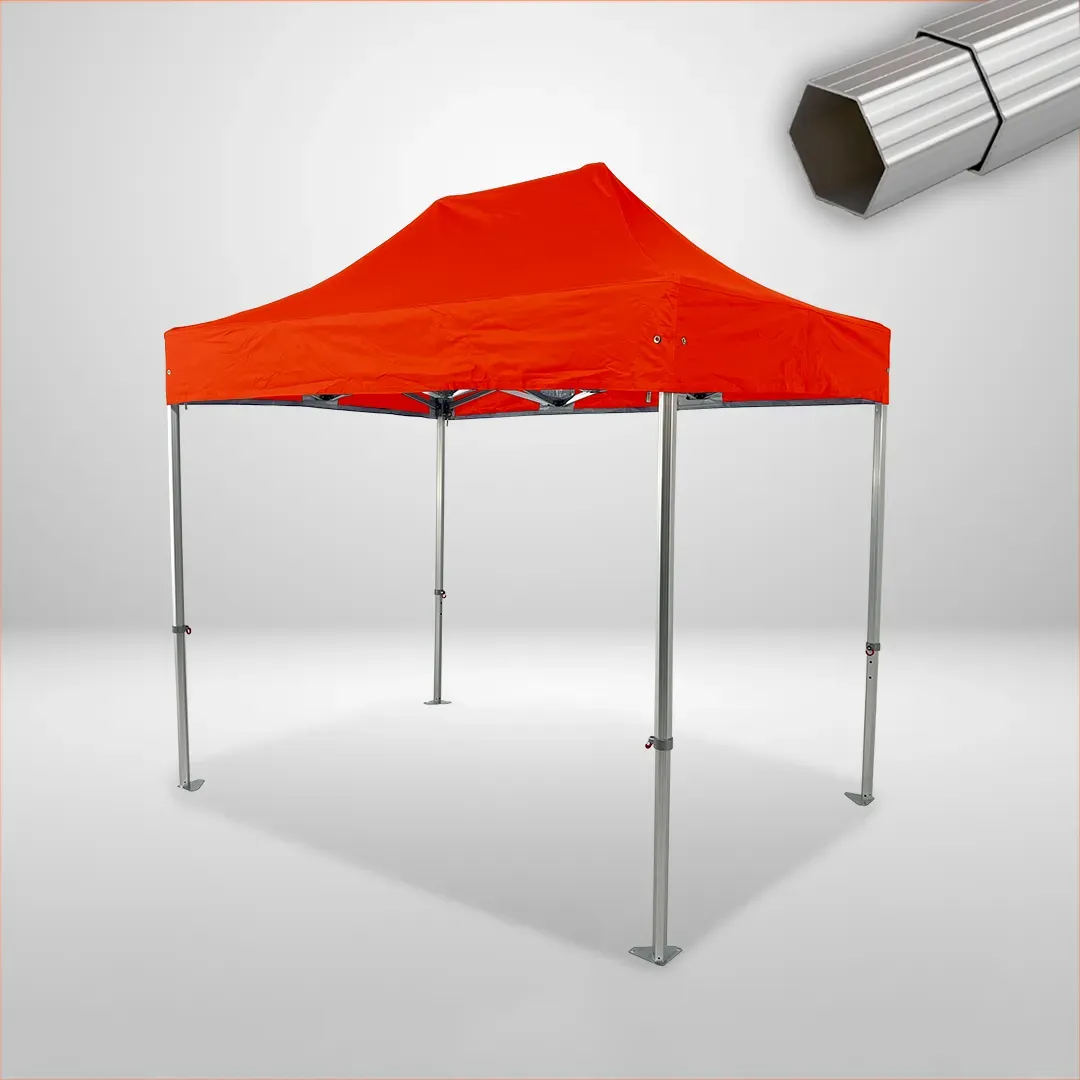 Carpa Plegable 3x2 m, Gama ELITE 50mm, Sin laterales, naranja 1 Carpa Plegable 3x2 m, Gama ELITE 50mm, Sin laterales, naranja
