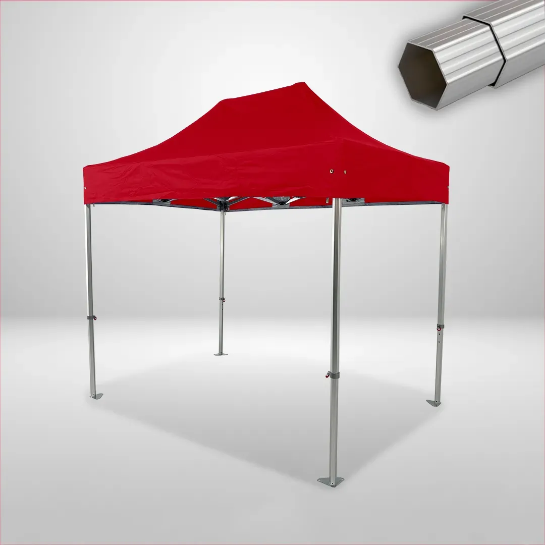 Carpa Plegable 3x2 m, Gama ELITE 50mm, Sin laterales, rojo 1 Carpa Plegable 3x2 m, Gama ELITE 50mm, Sin laterales, rojo