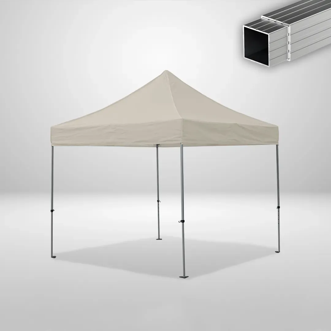 Carpa Plegable 3x3 m, Gama ECO 32mm, Sin laterales, beige 1 Carpa Plegable 3x3 m, Gama ECO 32mm, Sin laterales, beige