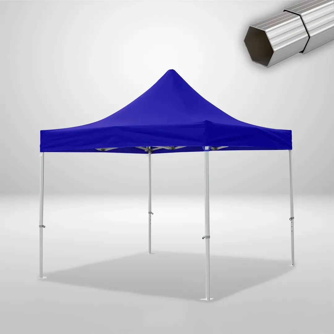 Carpa Plegable 3x3 m, Gama ELITE 50mm, Sin laterales, azul 1 Carpa Plegable 3x3 m, Gama ELITE 50mm, Sin laterales, azul