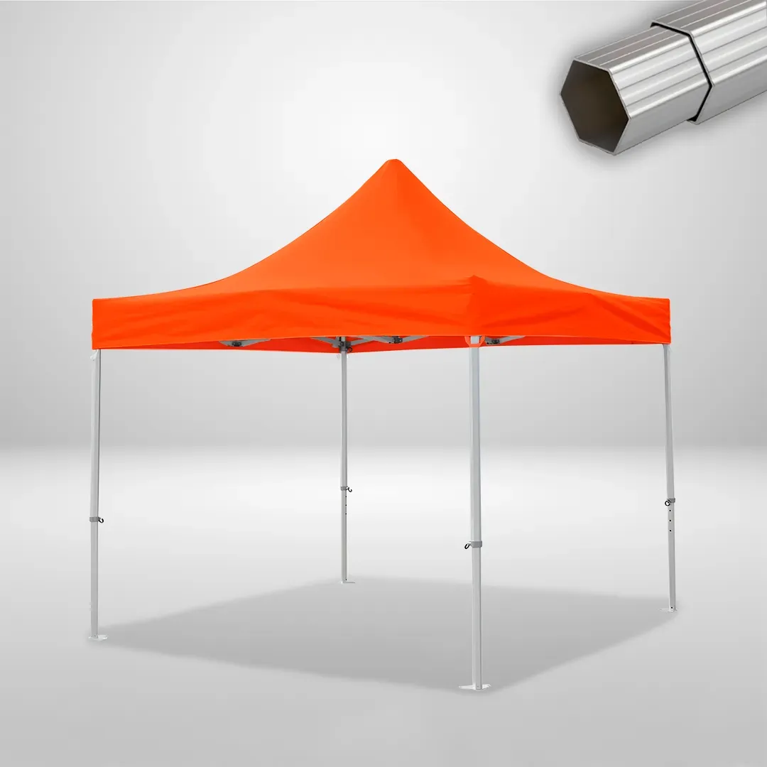 Carpa Plegable 3x3 m, Gama ELITE 50mm, Sin laterales, naranja 1 Carpa Plegable 3x3 m, Gama ELITE 50mm, Sin laterales, naranja