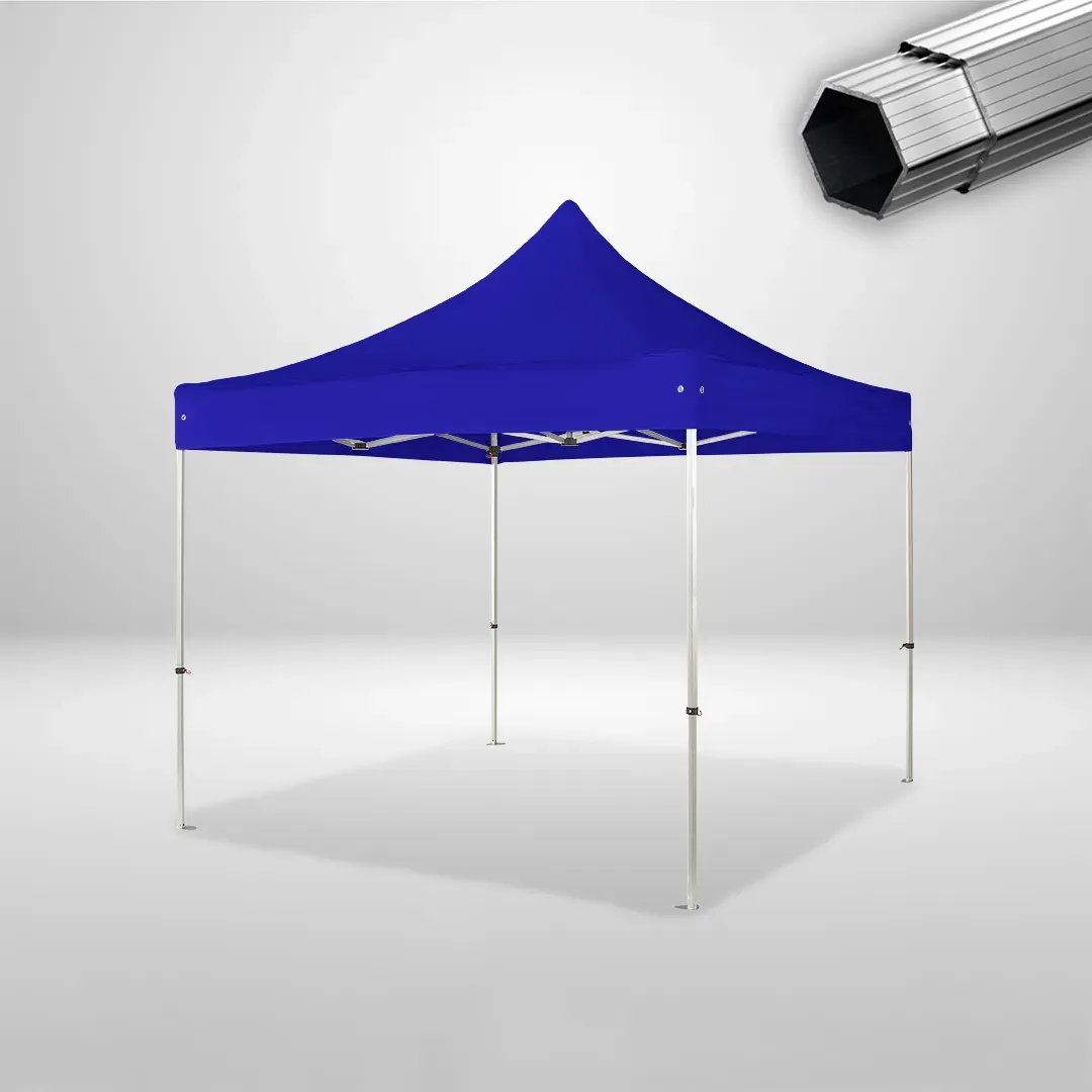 Carpa Plegable 3x3 m, Gama PLUS 40mm, Sin laterales, azul 1 Carpa Plegable 3x3 m, Gama PLUS 40mm, Sin laterales, azul