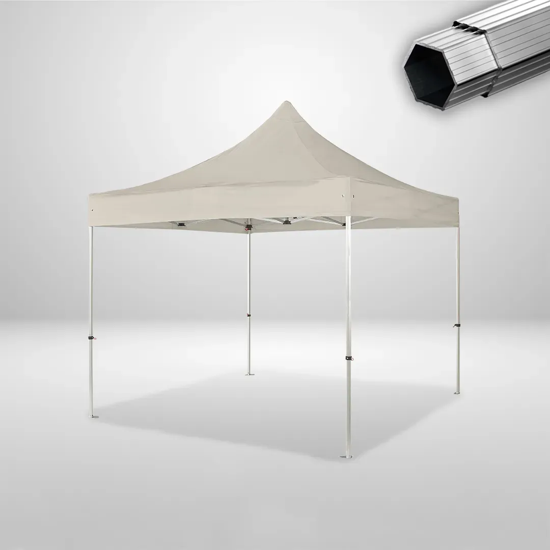 Carpa Plegable 3x3 m, Gama PLUS 40mm, Sin laterales, beige 1 Carpa Plegable 3x3 m, Gama PLUS 40mm, Sin laterales, beige