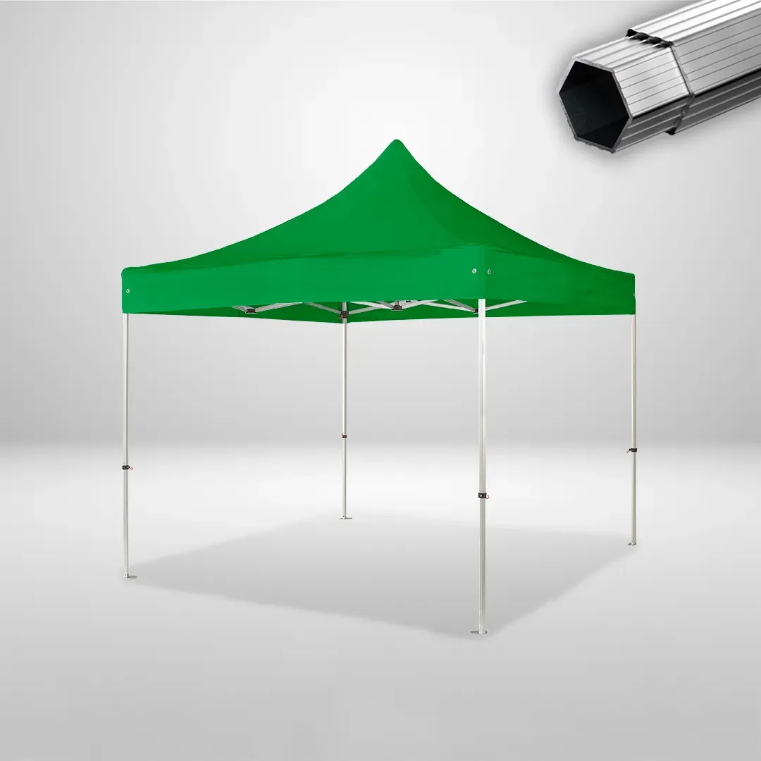 Carpa Plegable 3x3 m, Gama PLUS 40mm, Sin laterales, verde botella 1 Carpa Plegable 3x3 m, Gama PLUS 40mm, Sin laterales, verde botella