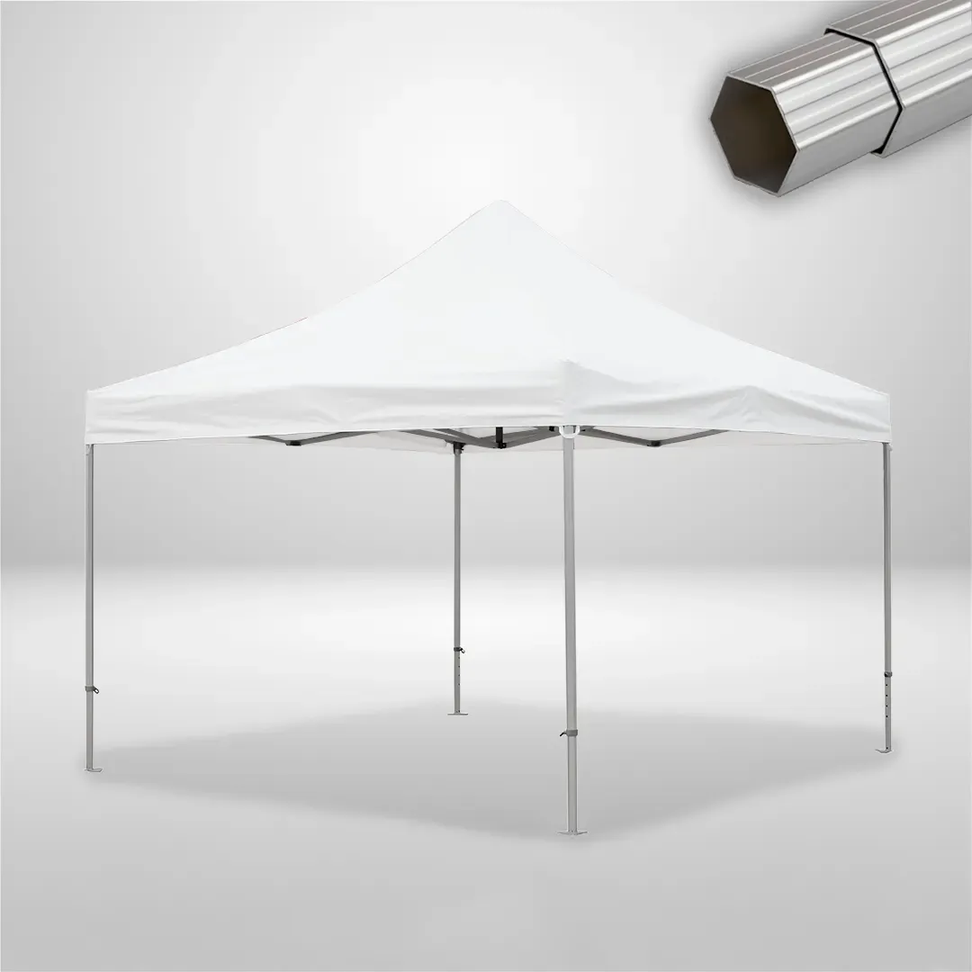 Carpa Plegable 4x4 m, Gama ELITE 50mm, Sin laterales, blanco 1 Carpa Plegable 4x4 m, Gama ELITE 50mm, Sin laterales, blanco