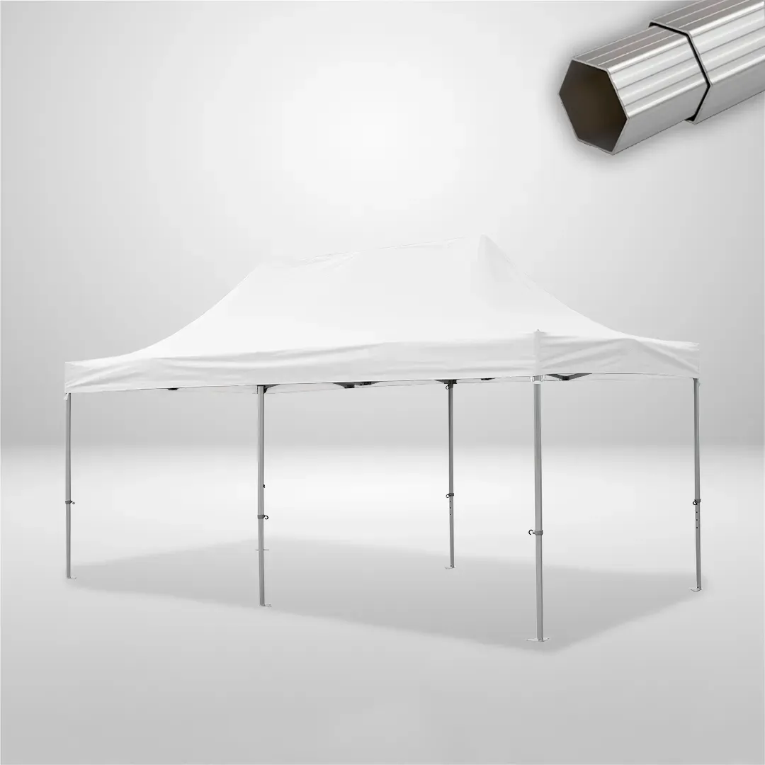 Carpa Plegable 6x3 m, Gama ELITE 50mm, Sin laterales, blanco 1 Carpa Plegable 6x3 m, Gama ELITE 50mm, Sin laterales, blanco